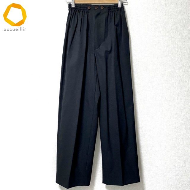 anc ジャンポールゴルチエ JEANPAULGAULTIER パンツ 40 黒 ワイド