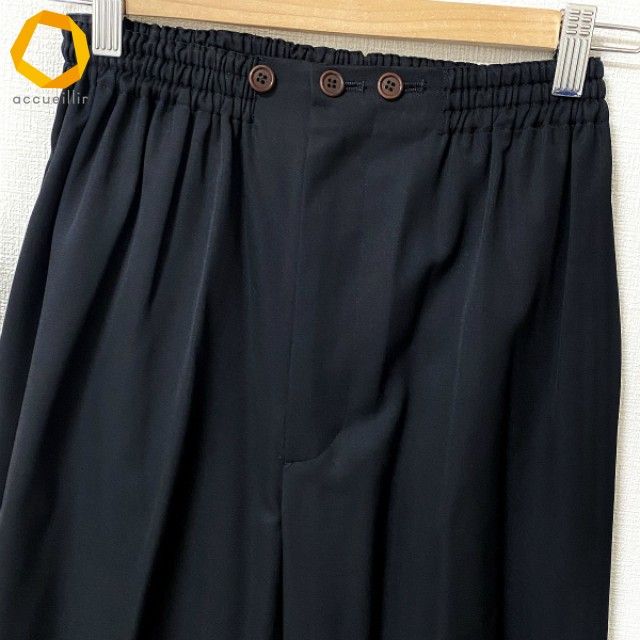 anc ジャンポールゴルチエ JEANPAULGAULTIER パンツ 40 黒 ワイド