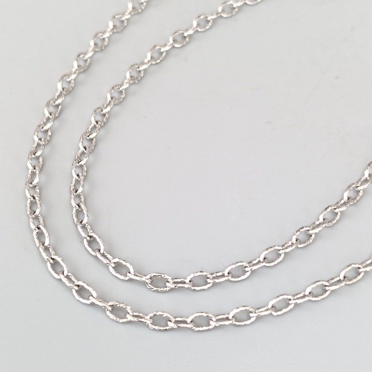 Pt 850 プラチナ 男女兼用 ラ ソマ ネックレス 4 37ｇ 40㎝ E 77