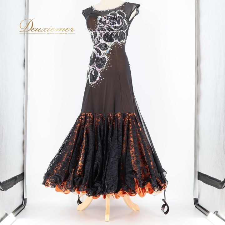 社交ダンス 衣装 チャコット Chacott スタンダードドレス ドレス