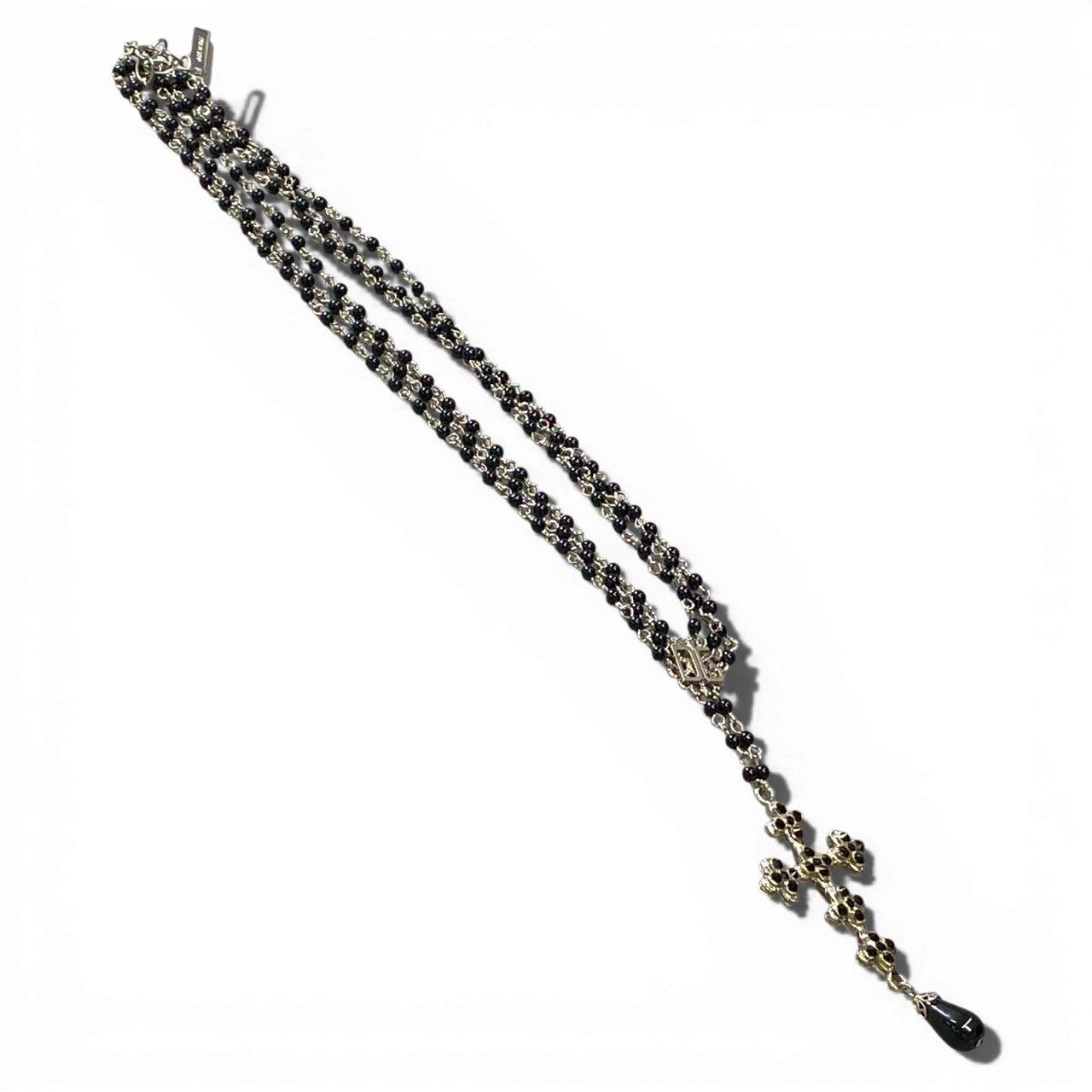 a6 DOLCE&GABBANA ドルチェアンドガッパーナ ビジュークロスネックレス