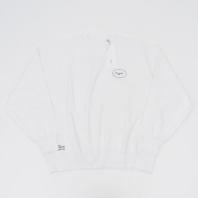 ♥品 FreshService ACUTUAL SOURCE AS FS LIGHT OZ CREW NECK SWEAT スウェット サイズ L ホワイト FSC 243 70196 フレッシュサービス メンズ 5 C 2 I 06189