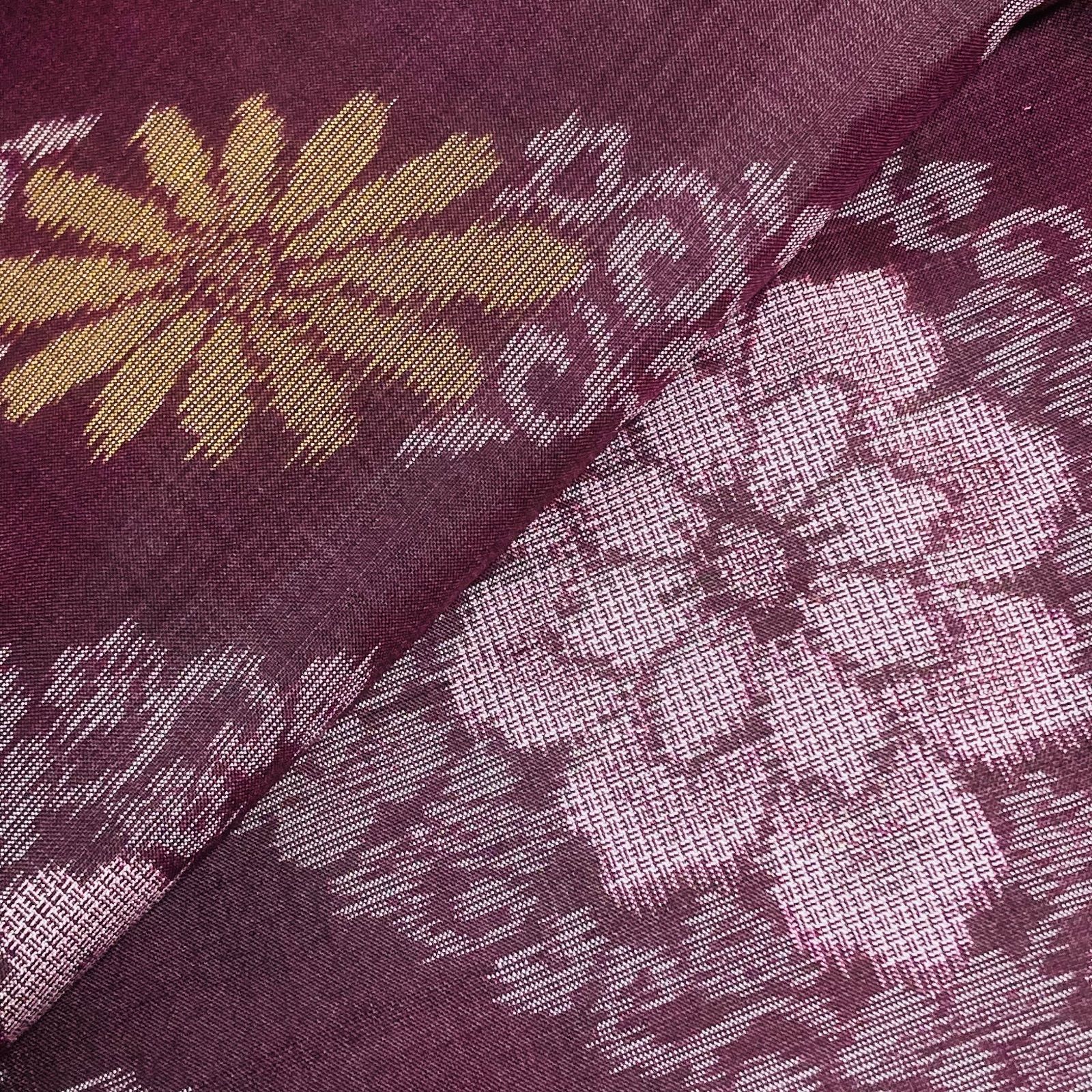  着物と帯オレンジ y 234◾️アンティーク時代大島紬着物15点◾️龍郷 泥大島 本場大島 紬 着物