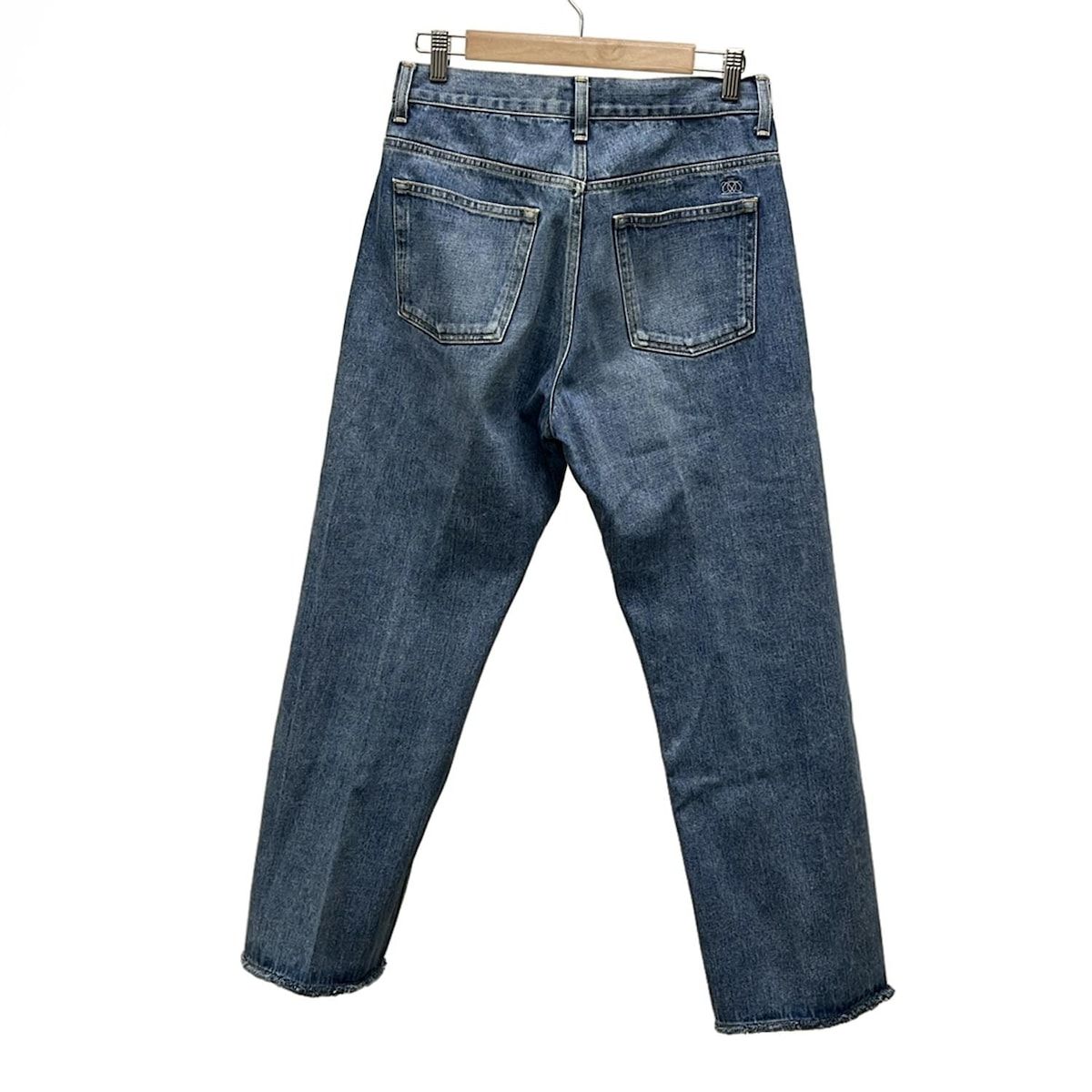 drawer デニムパンツ　サイズ40 Drawer(ドゥロワー) ジーンズ サイズ40 M レディース - ライトブルー