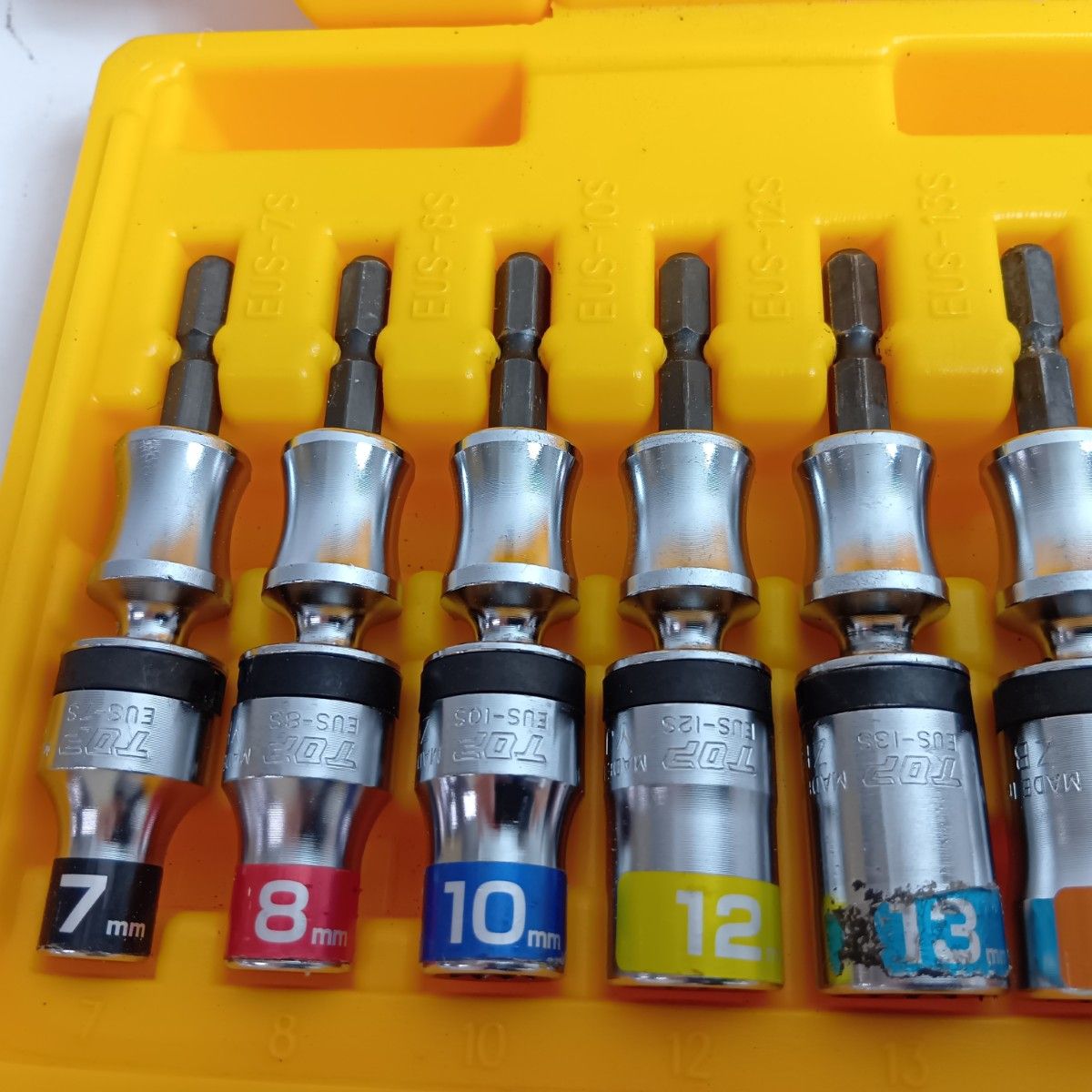 ユニバーサルショートソケットセット EUS 724 SS イエロー 程度B 工具 音楽 楽曲 トルクレンチ レンタル