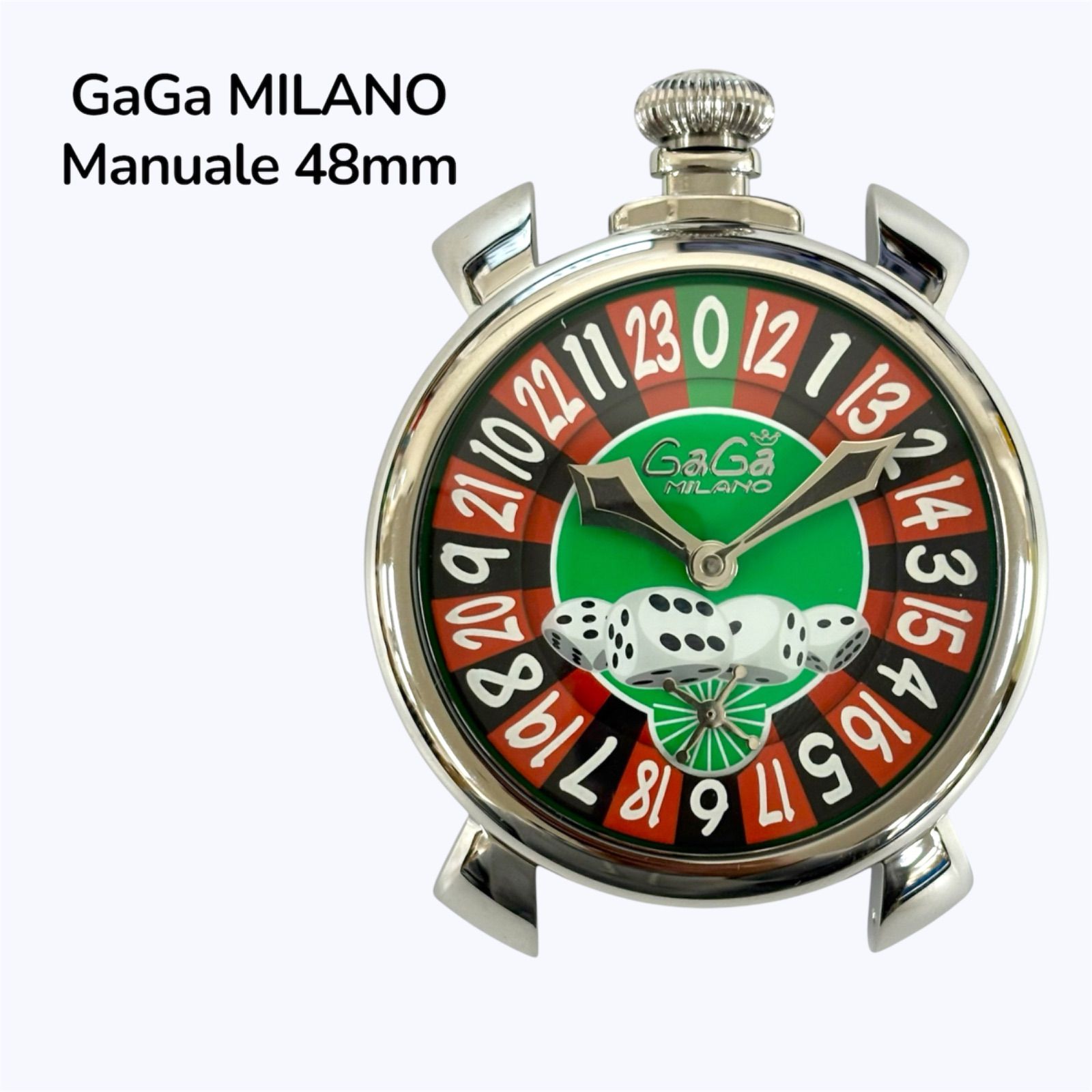 中古 GaGa MILANO ガガミラノ 5010.LV.01S マヌアーレ48mm ラスベガス