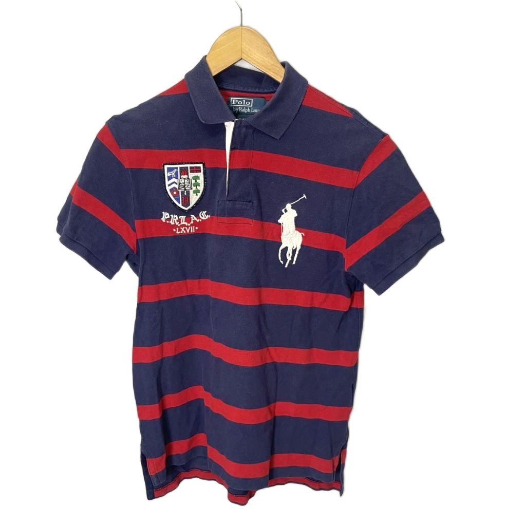 希少 ポロ ラルフローレン ポロシャツ 刺繍ロゴ ロサンゼルス 半袖 ポニー ポロ バイ ラルフローレン Polo by Ralph Lauren ポロシャツ