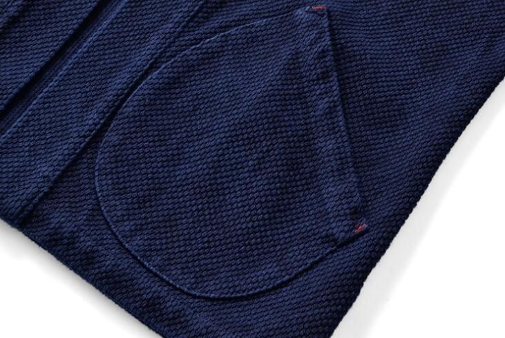 天然藍 インディゴ カバーオール 日本製生地 刺し子 13oz 半纏 褞袍 剣道着 ワークジャケット ハンドメイド 藍染 天然藍 インディゴ カバーオール 日本製生地 刺し子 13oz 半纏 褞袍