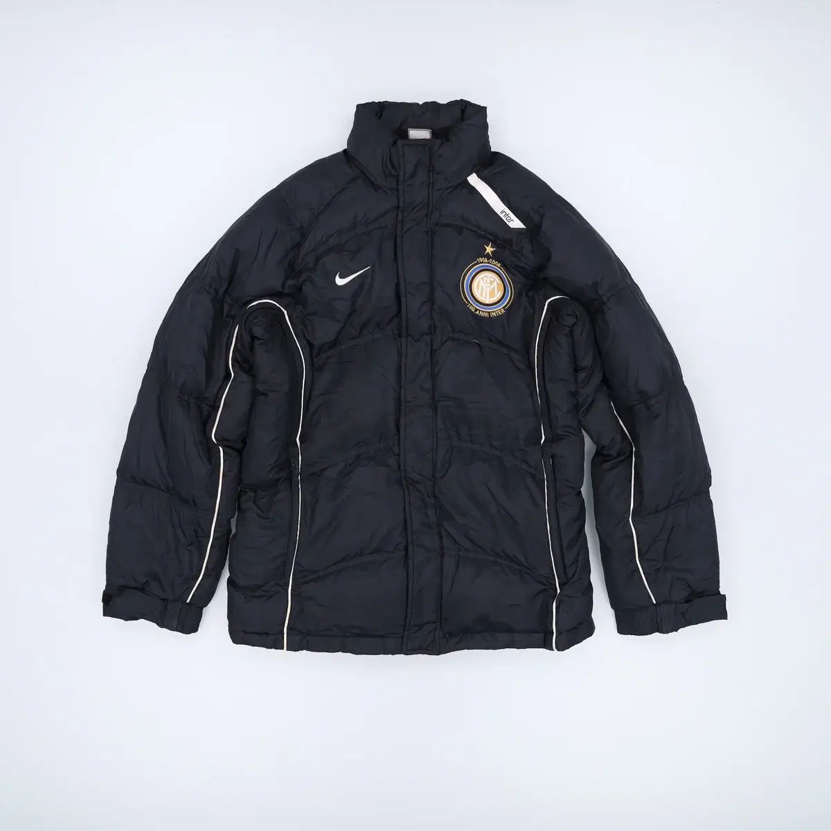 NIKE インテル ダウンジャケット 6番 黒　選手支給品 NIKE ナイキ Therma-FIT アカデミー プロ 24 ダウンジャケット