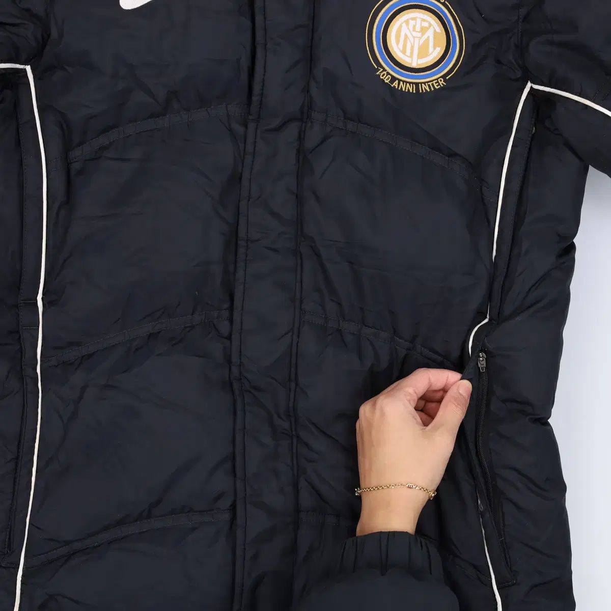 XS NIKE レディース インテル・ミラノ ダックダウン ダウンジャケット