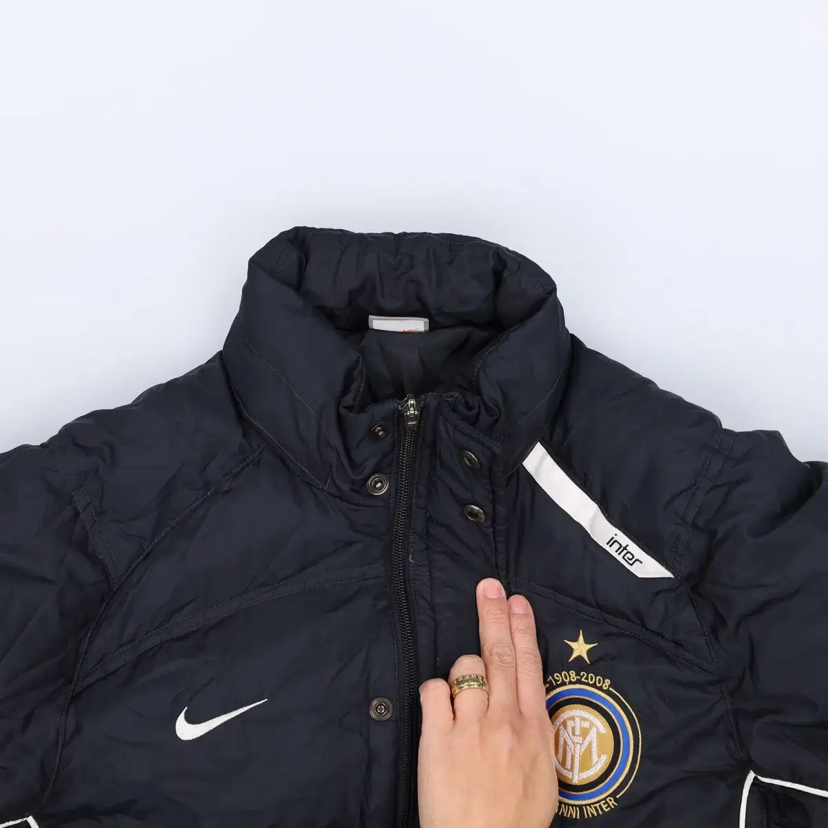 XS NIKE レディース インテル・ミラノ ダックダウン ダウンジャケット