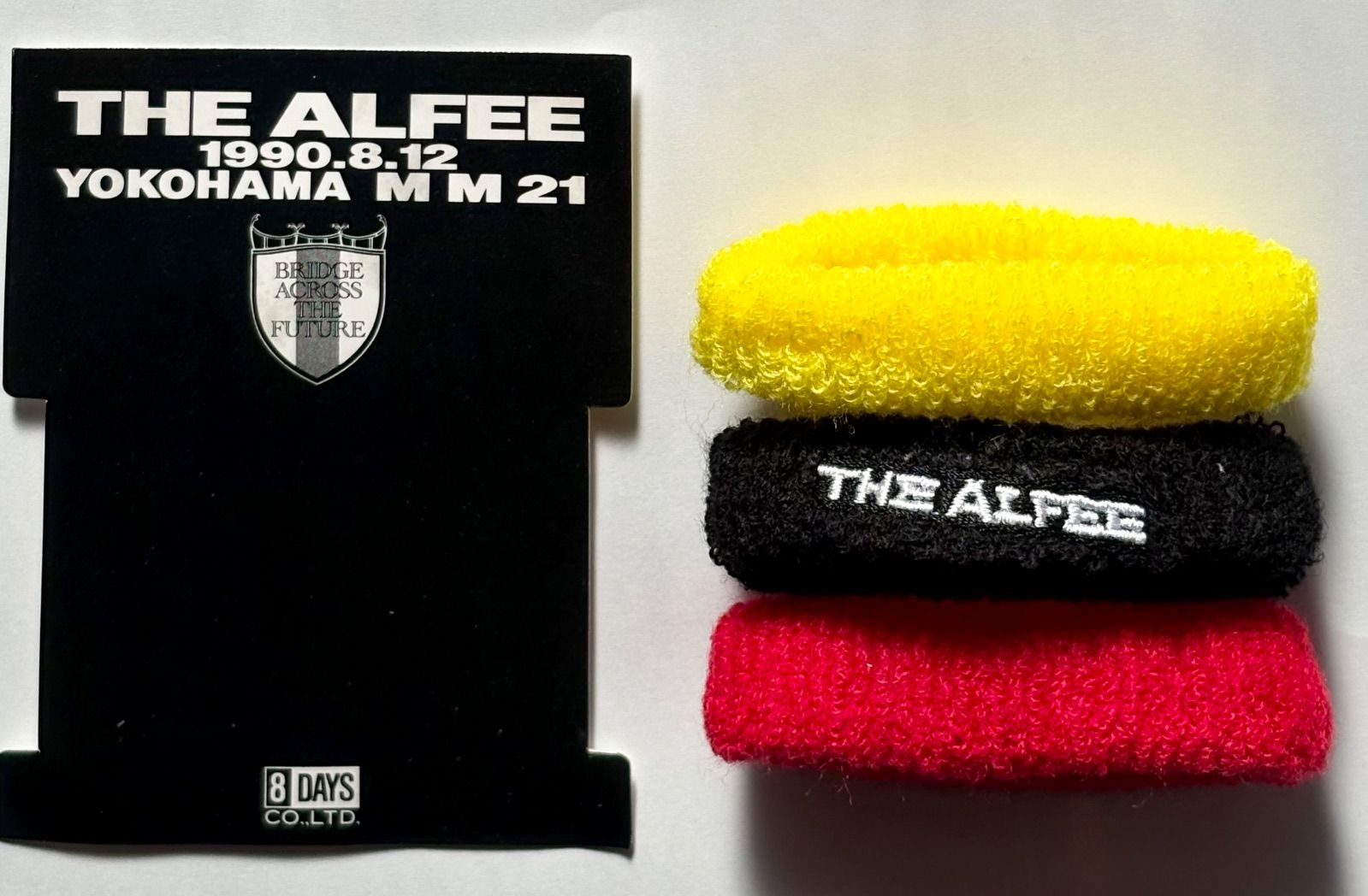 THE ALFEE リストバンド 4点セット THE ALFEE グッズ 1990 BRIDGE ACROSS THE FUTURE リストバンド - メルカリ