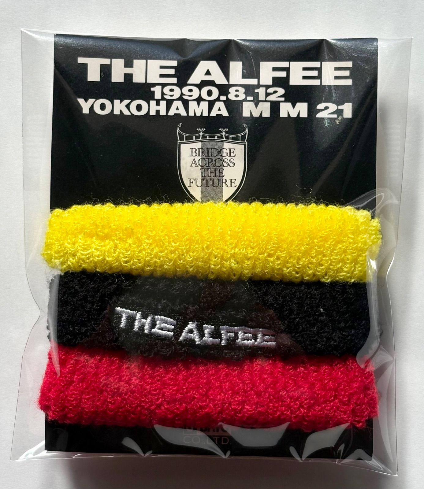 THE ALFEE グッズ 1990 BRIDGE ACROSS THE FUTURE リストバンド - メルカリ