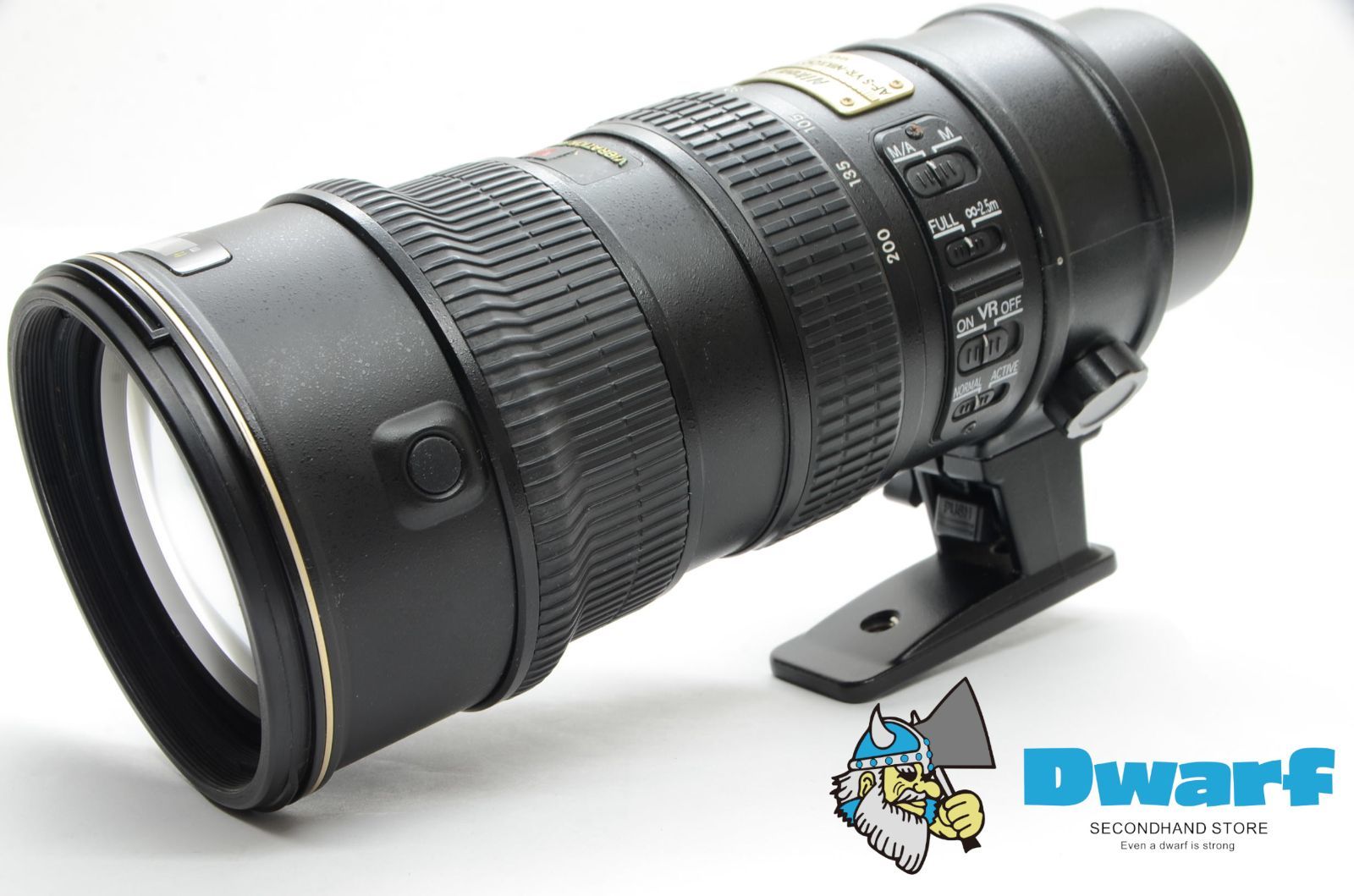 ニコン Nikon AF S VR NIKKOR 70 200 mm F 2 8 G ED オートフォーカス一眼レフ用レンズ