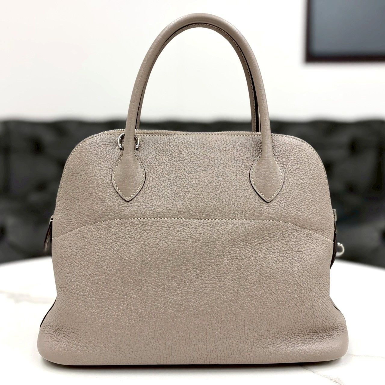 美品☆ エルメス ボリード31 トゥルティエールグレー 2way T刻印