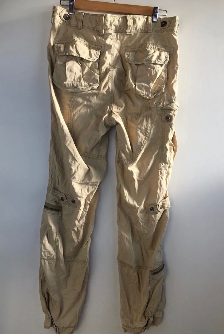 90年代 POLO RALPH LAUREN マルチポケットカーゴパンツ メンズ ベージュ