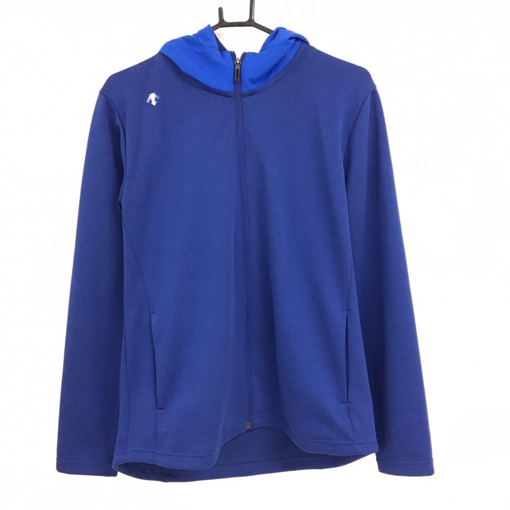 超 デサントゴルフ 中綿切替ジャケット ネイビー×ブルー 背面中綿 中田英寿 メンズ O ゴルフウェア DESCENTE