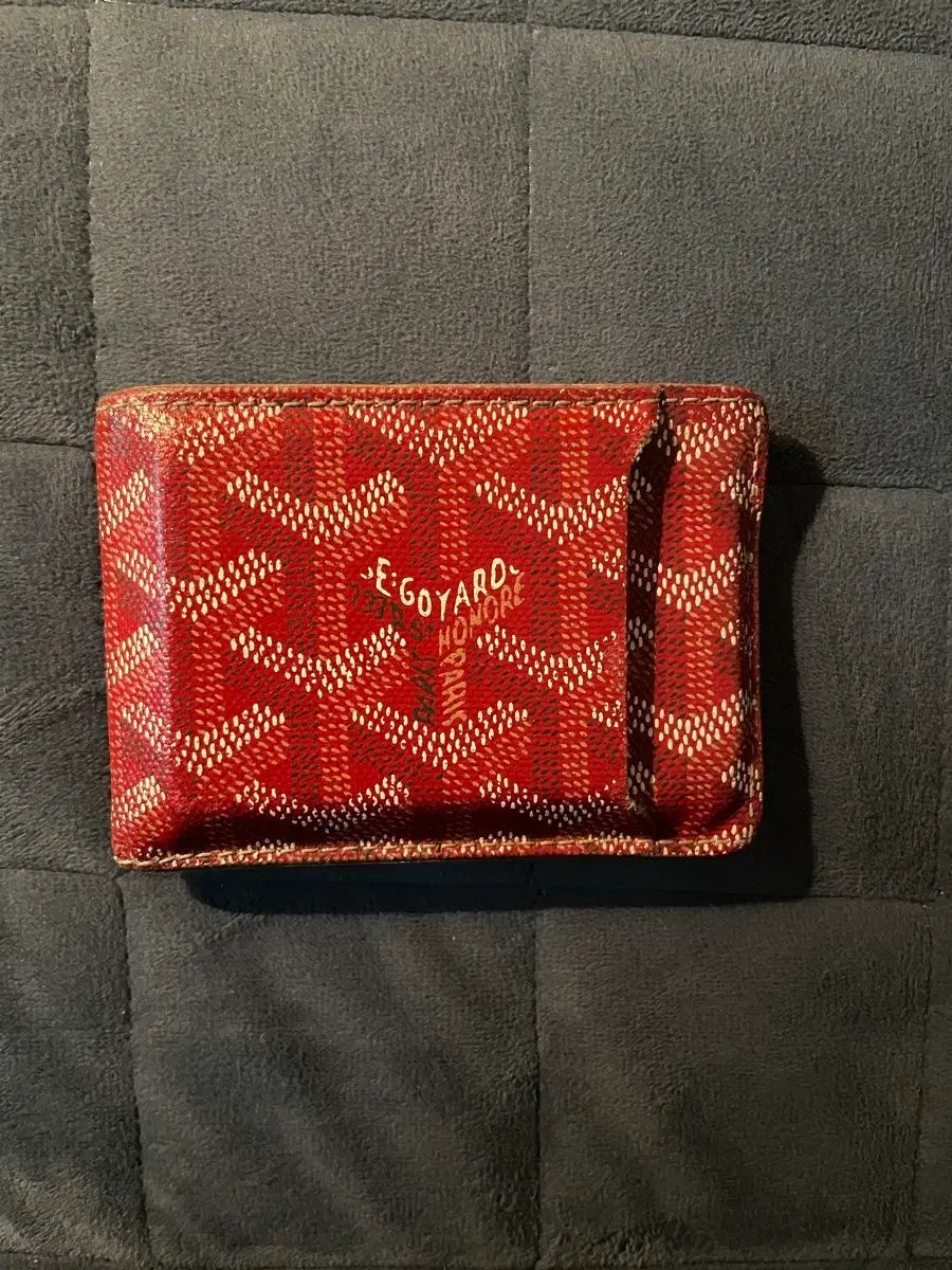Masion Goyard カードウォレット バーガンディ