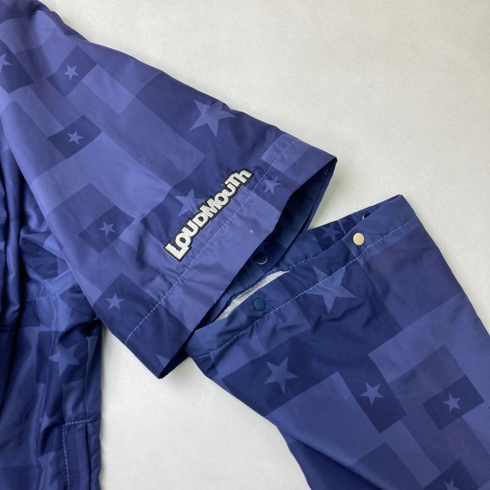 ラウドマウス LOUDMOUTH アウター Mサイズ ネイビー ゴルフ ラウドマウス LOUDMOUTH アウター Mサイズ ネイビー ゴルフ サイズ