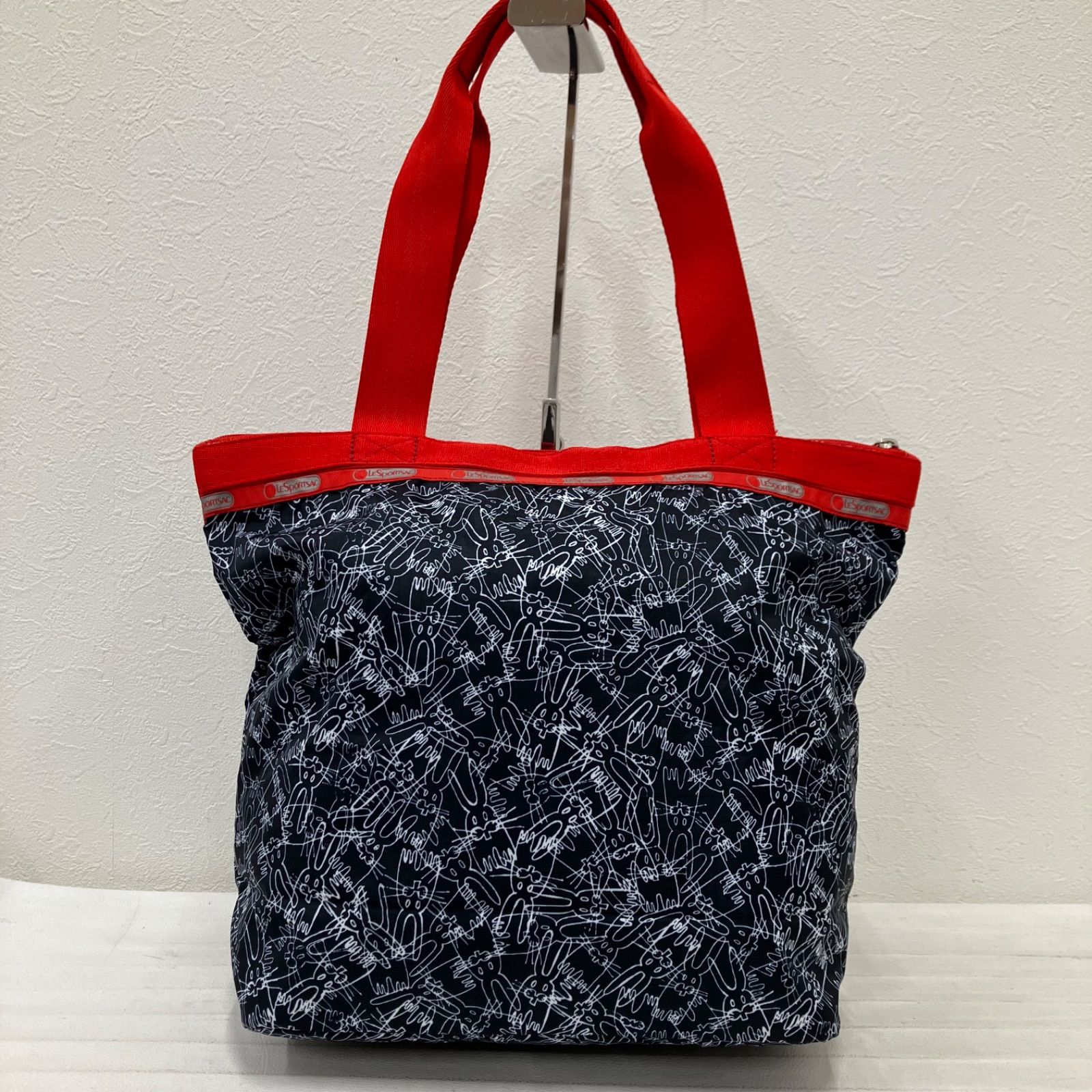8074 LeSportsac レスポートサック トートバッグ ハンドバッグ コラボ 