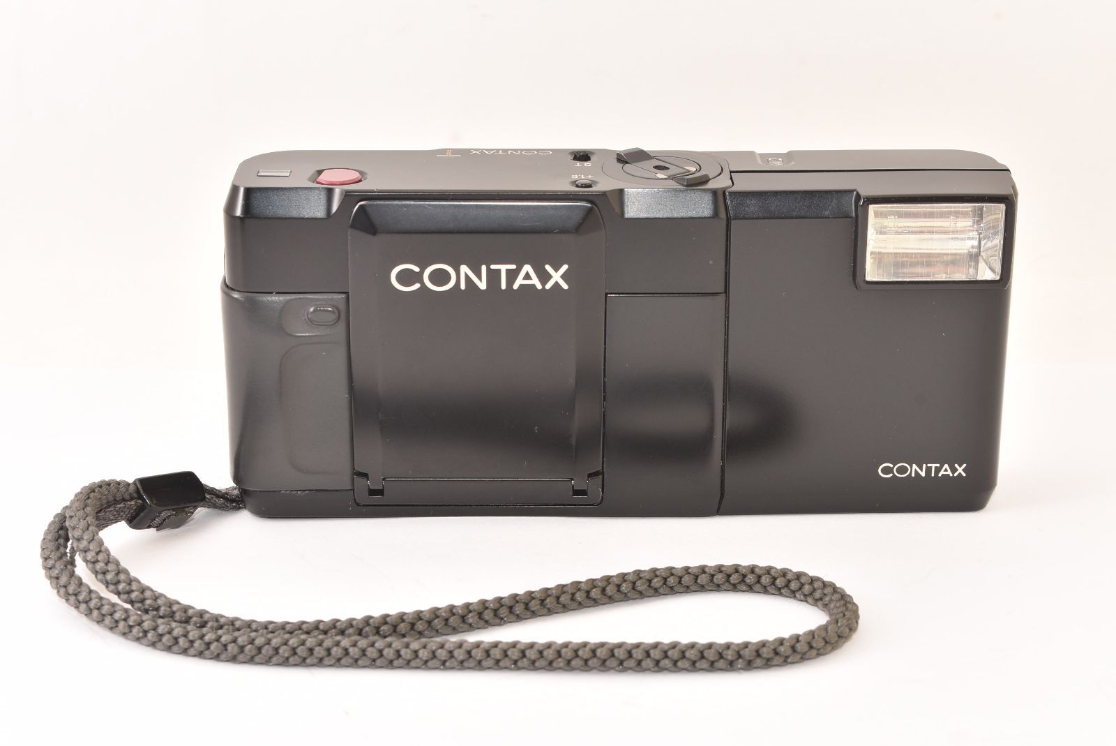 コンタックス CONTAX T ブラック 初代 + ストロボ付き コンパクト