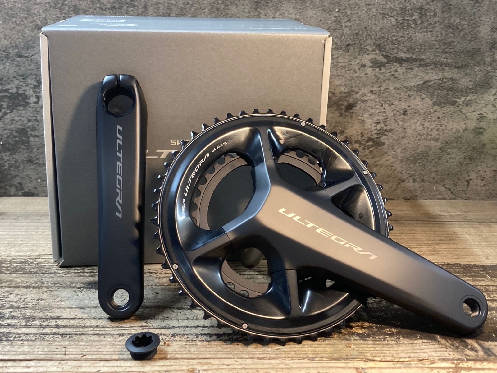 JR 382 シマノ SHIMANO ULTEGRA FC R 8100 クランクセット 165 mm 50 34 T