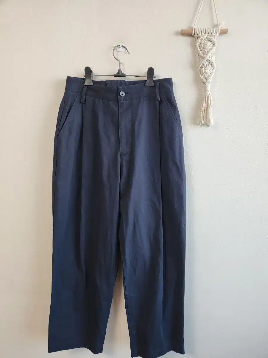 ガーデンエクスプレス ピンタック ワイドパンツ M 29 30