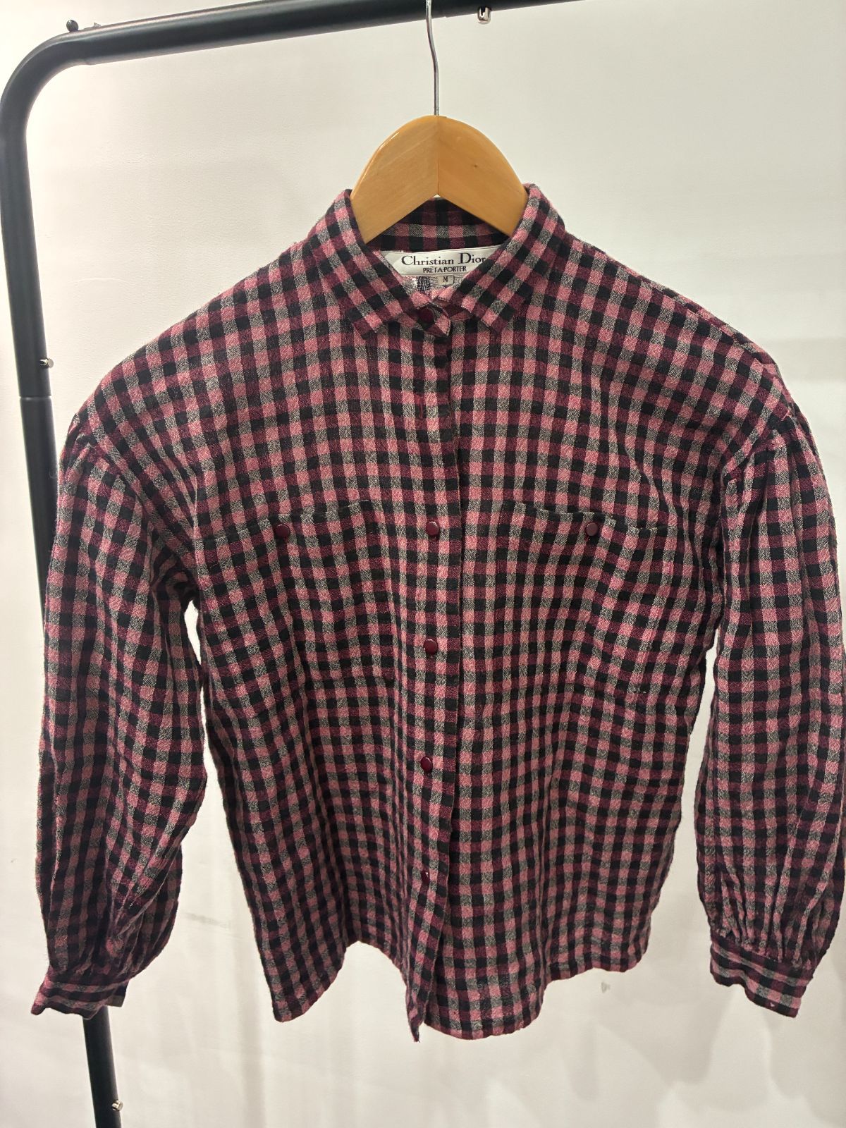 クリスチャンディオール チェックシャツ B25121976 - メルカリ