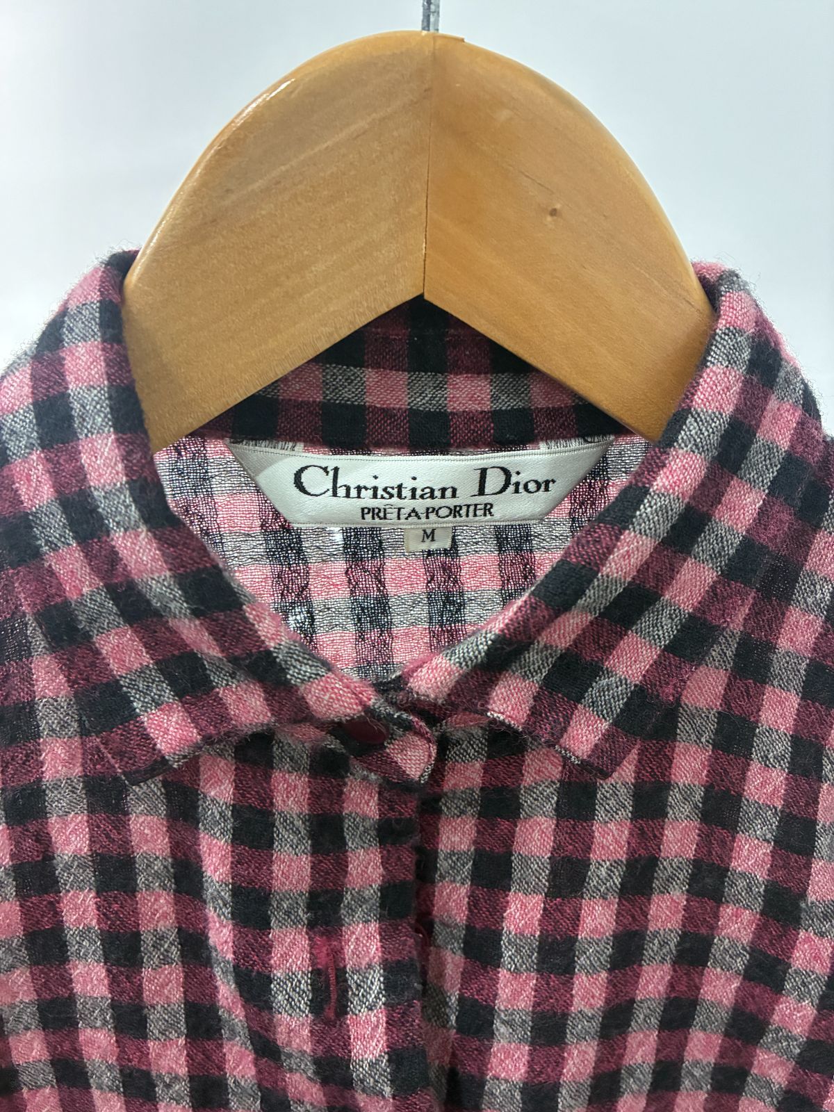 クリスチャンディオール チェックシャツ B25121976 - メルカリ