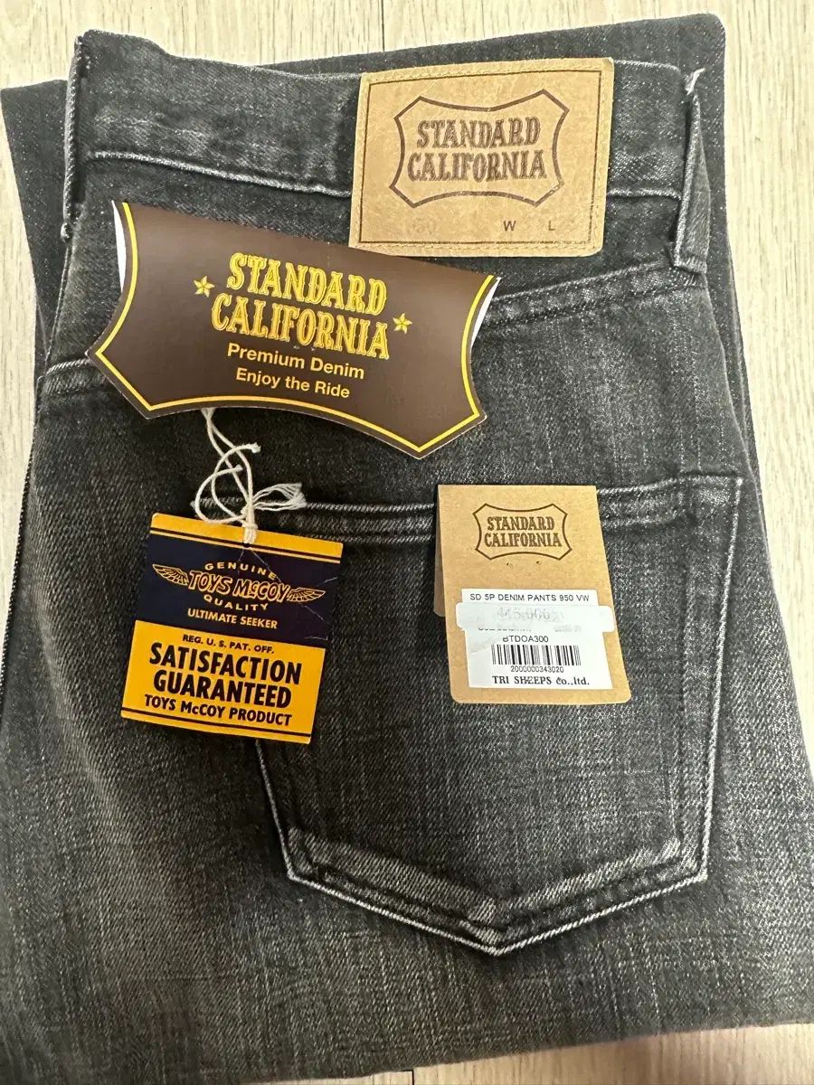 スタンダードカリフォルニア 950 ブラック デニム 30 サイズ