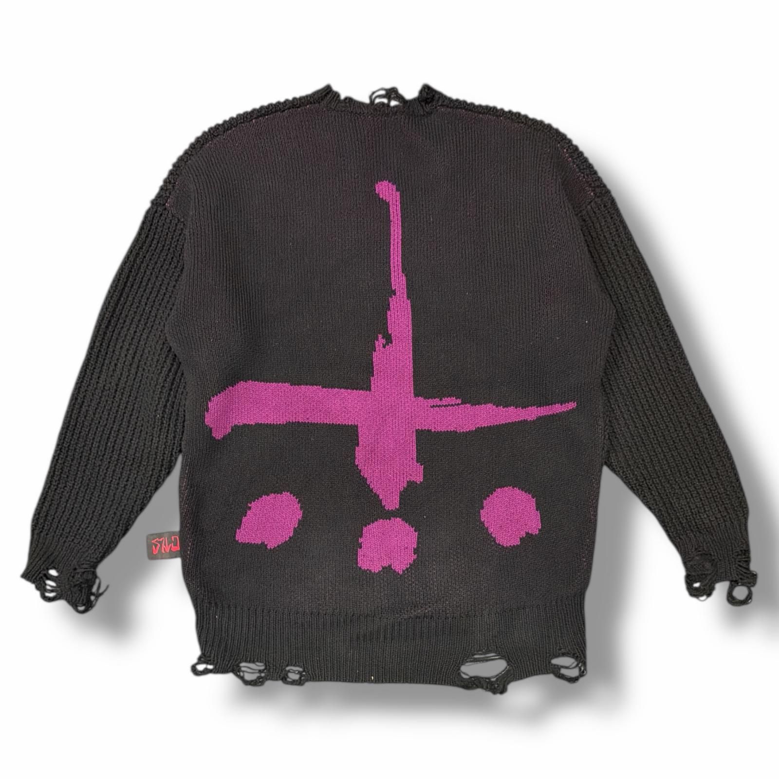 CVTVLIST 22SS CTLS CRASH KNIT クラッシュニット セーター カタリスト