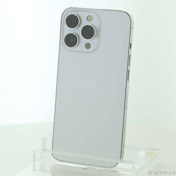 〔中古品〕 iPhone13 Pro 256GB シルバー MLUP3J／A SIMフリー【348】