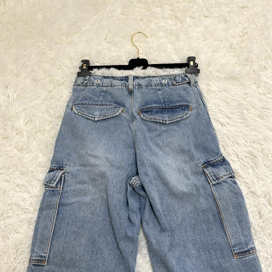 カーゴデニムパンツ