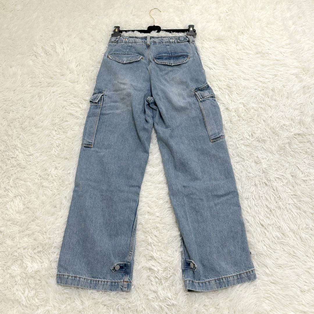 カーゴデニムパンツ サイズ0