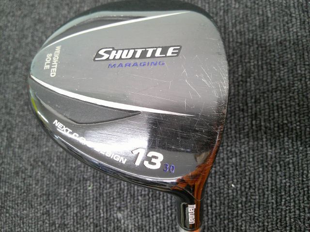 フェアウェイウッド マジェスティゴルフ マルマン シャトル ダブルチタン13 W 01α Series 60 F S 30 6695