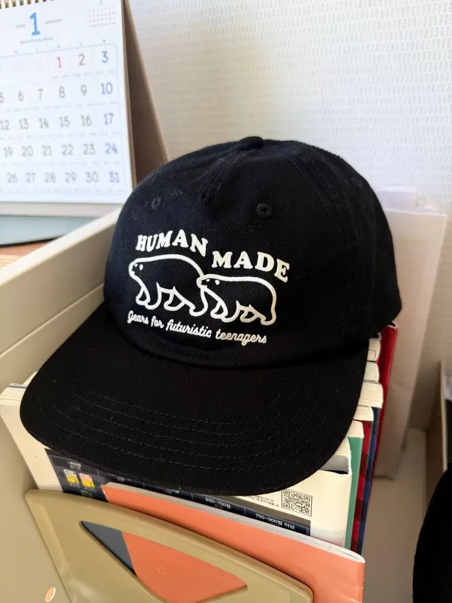 HUMAN MADE ヒューマンメイド 5 パネル キャップ 2 ブラック