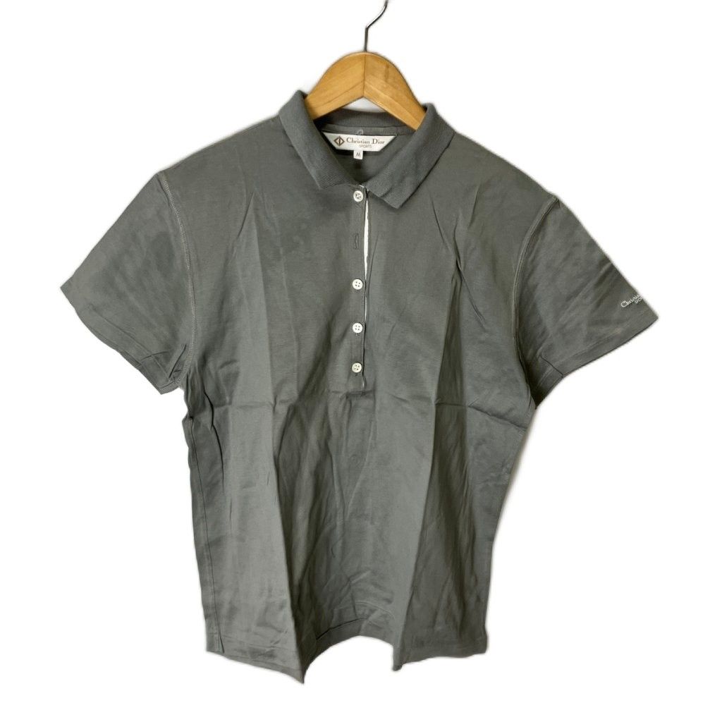 Dior グレー ポロシャツ M Christian Dior SPORTS ポロシャツ 半袖 シャツ M グレー - メルカリ