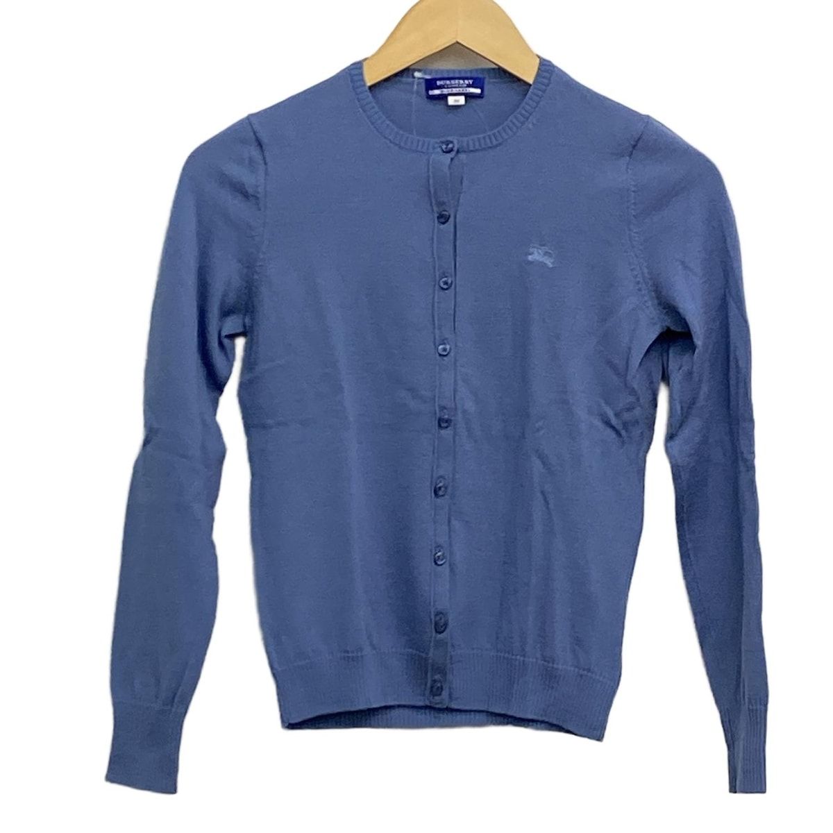 Burberry Blue Label バーバリーブルーレーベル カーディガン サイズ38 M レディース - ライトブルー 長袖