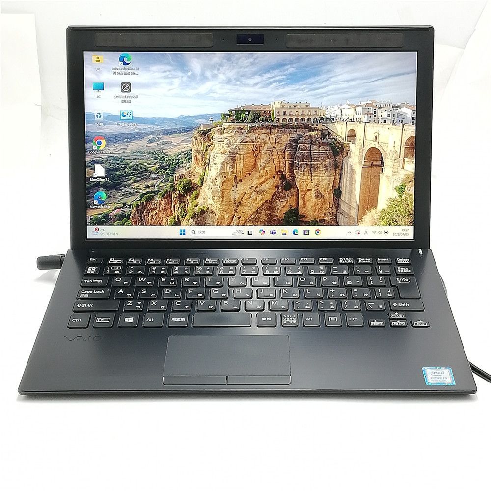 高性能 Wi Fi有 ソニー VAIO ノートパソコン Core i 5 8250 U 8 GB 高速SSD 無線LAN カメラ Windows 11 Office済 即使用可