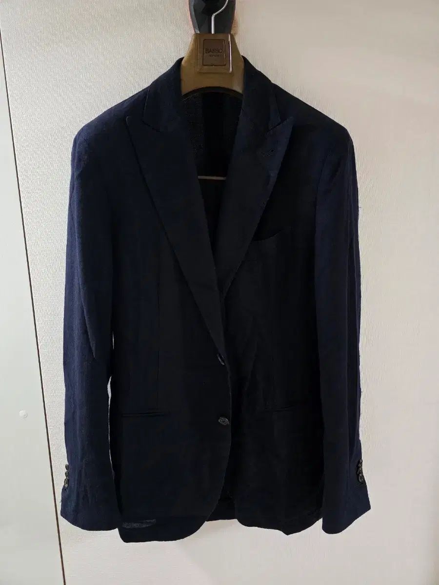 ガブリエレ パシーニ LARDINI ラルディーニ ダークネイビー フランネル スーツ