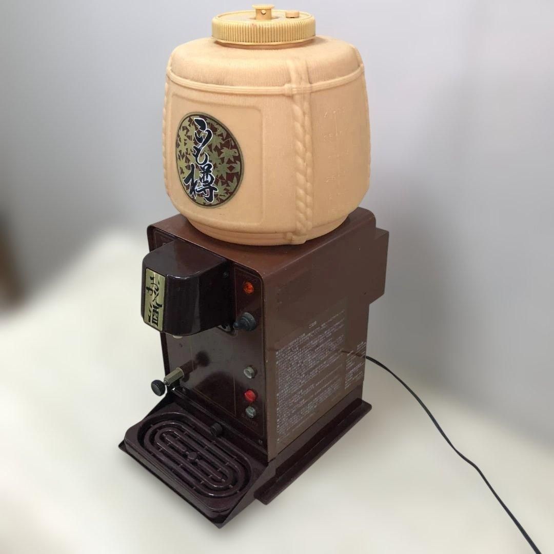 昭和レトロ 酒かん器 三洋電機 SSD F 10 B おかん酒 熱燗 業務用 電子制御式 レトロ家電 店舗什器 251230 11