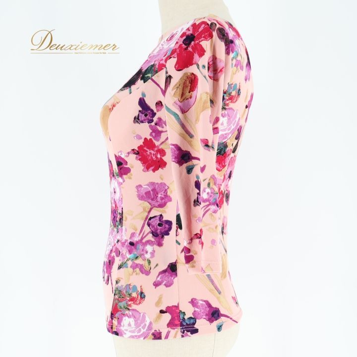 社交ダンス 衣装 トップス ブラウス ピンク系 チャコットロイヤル