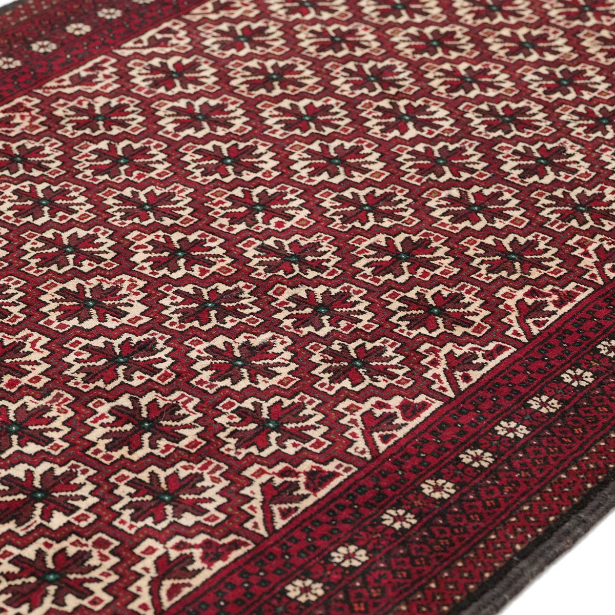 バルーチ 1970年代 1890×1100 セミアンティーク 生命の樹文様 ウール