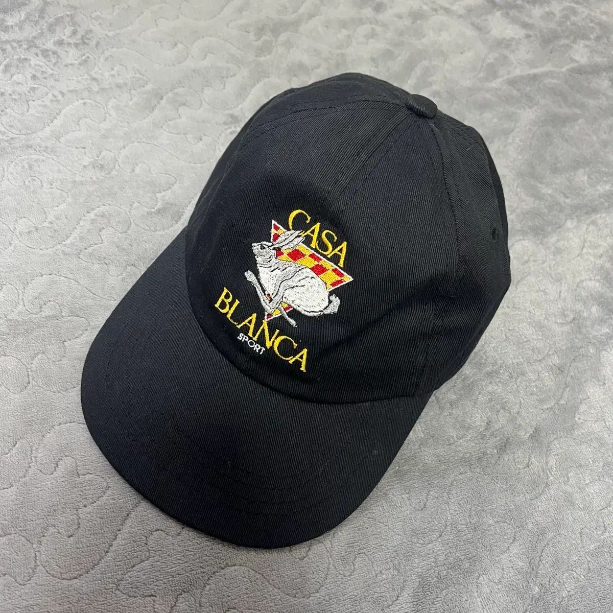カサブランカ ベースボールキャップ ブラック ラビット スポーツ rabbit
