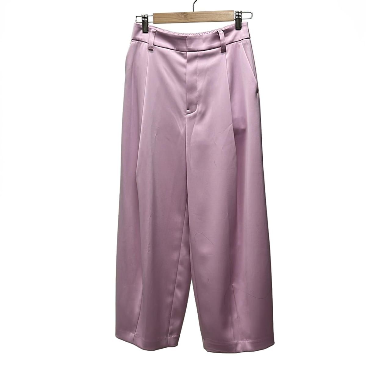 SOV ソブ ダブルスタンダード パンツ サイズ38 M レディース ライトピンク フルレングス