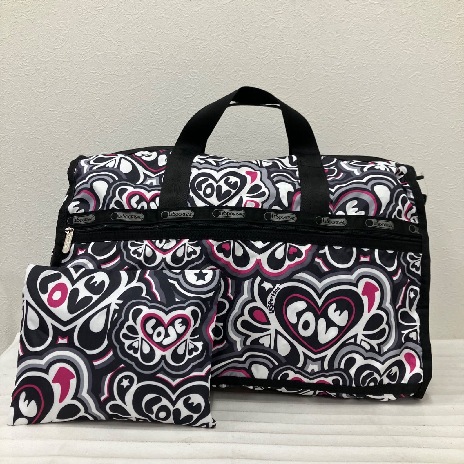 8070 LeSportsac レスポートサック 2way ボストンバッグ 旅行用バッグ