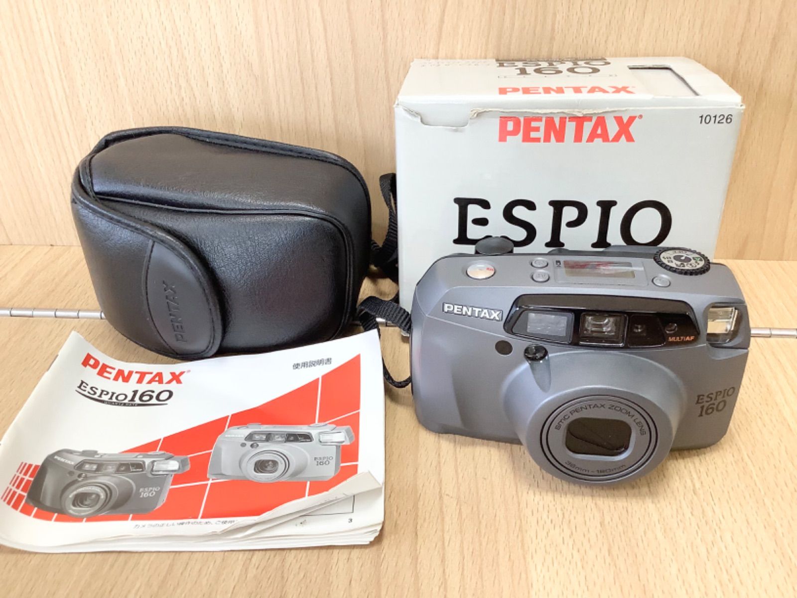 G1551箱・説明書あり美品PENTAX ペンタックス ESPIO160 フィルムカメラ