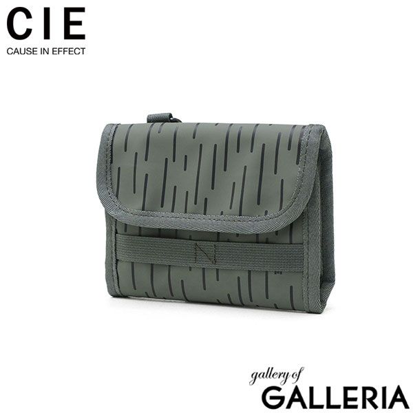 CIE 三つ折り財布 財布 メンズ レディース ブランド シー 三つ折り レインカモ おしゃれ 小銭入れあり 防水 撥水 軽量 軽い 日本製 GRID 3 MIDDLE WALET -1 LIMITED EDITION - RAIN CAMO