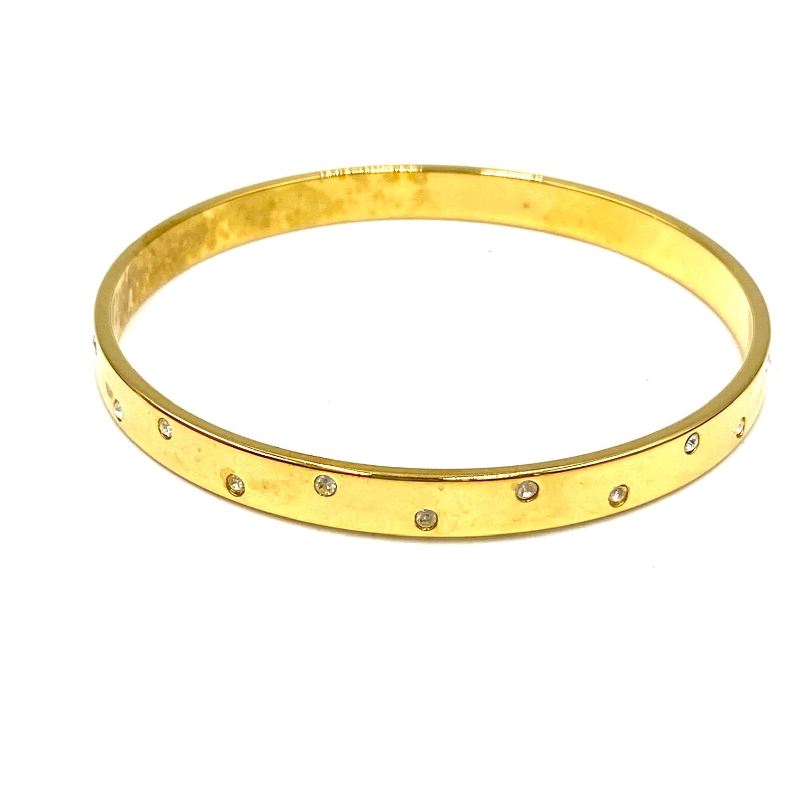 SWAROVSKI スワロフスキー ブレスレット バングル ゴールド クリスタル 
