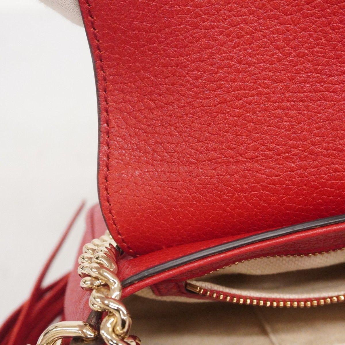 ☆SALE【5pd5096-k】グッチ ショルダーバッグ ソーホー 336752 レザー